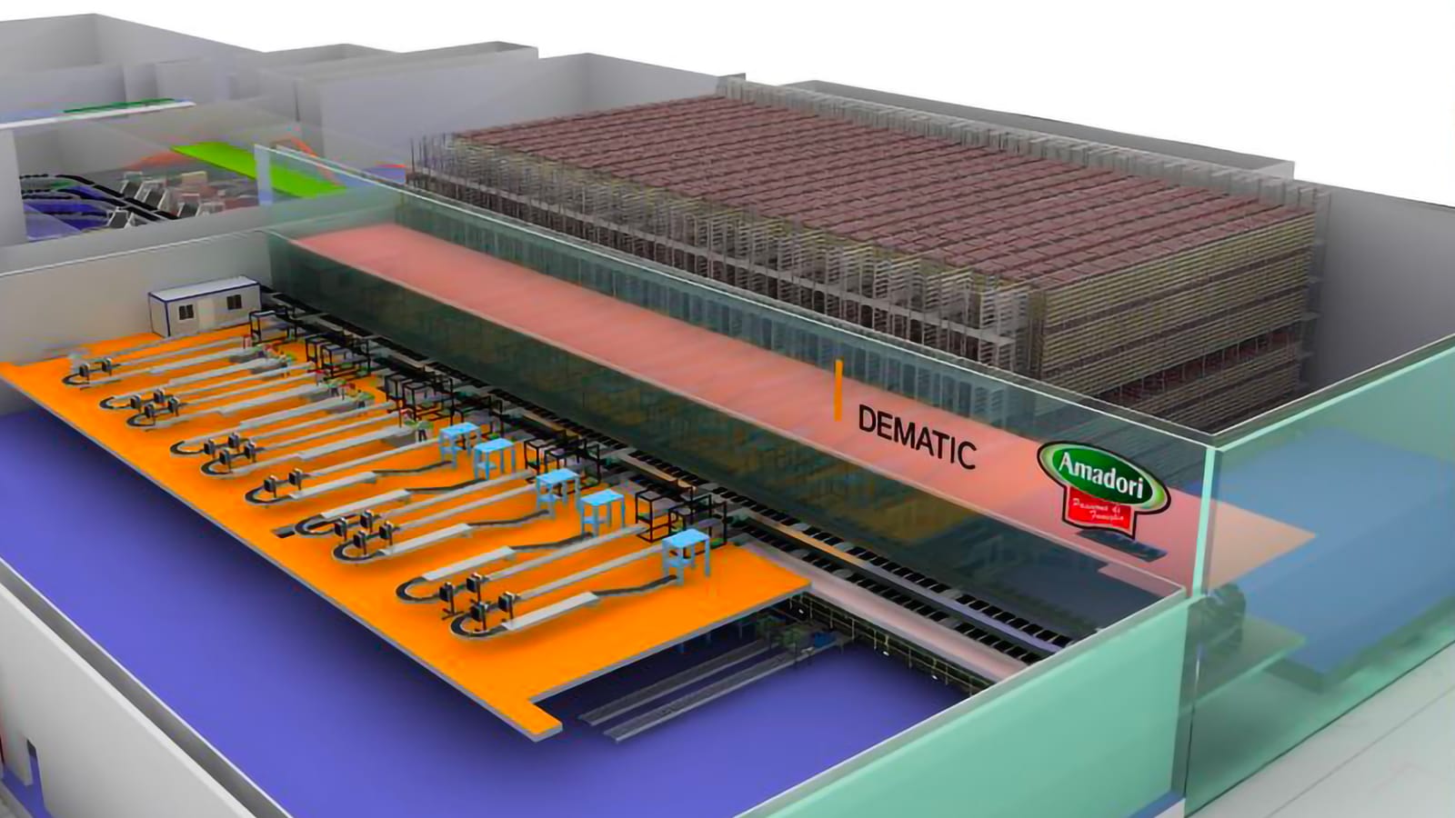 Amadori warehouse render Amadori warehouse render